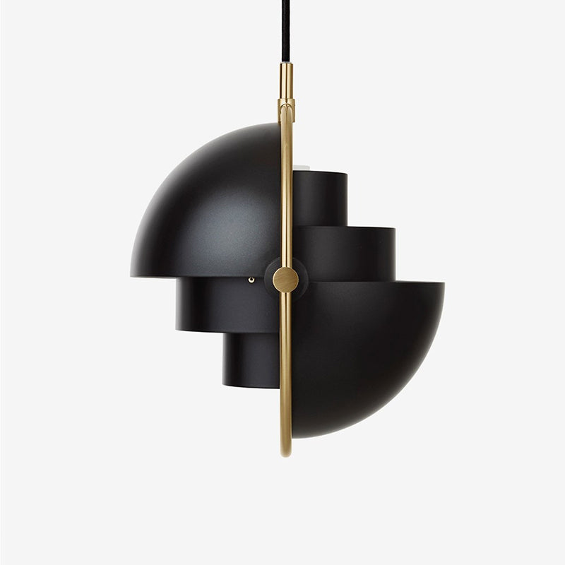 Nordic bedroom bedside creative metal single-head chandelier