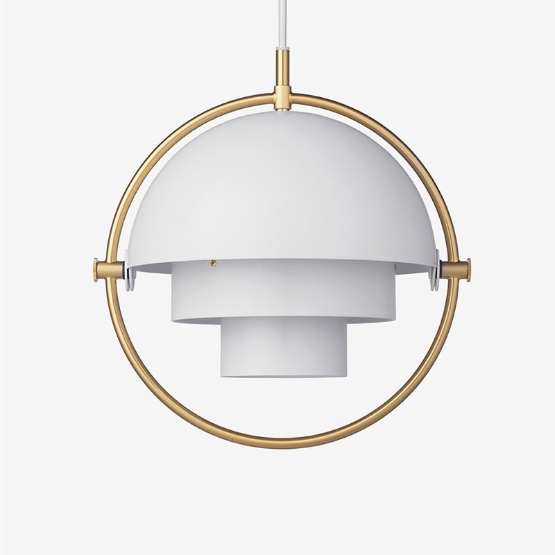 Nordic bedroom bedside creative metal single-head chandelier