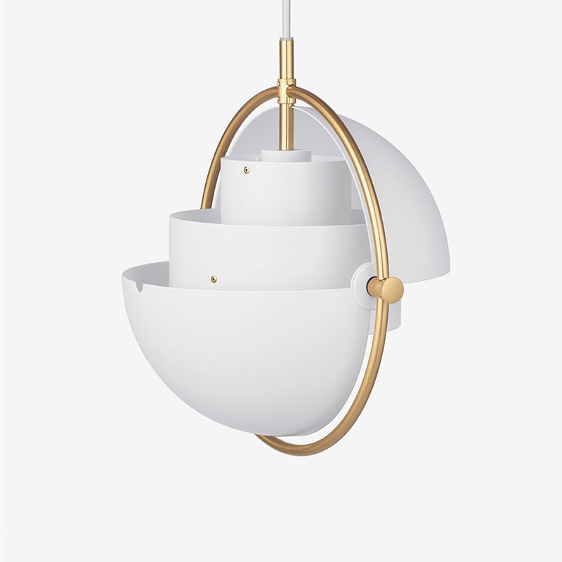 Nordic bedroom bedside creative metal single-head chandelier