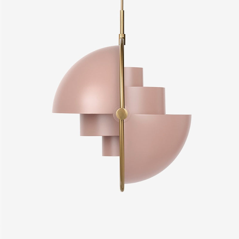 Nordic bedroom bedside creative metal single-head chandelier