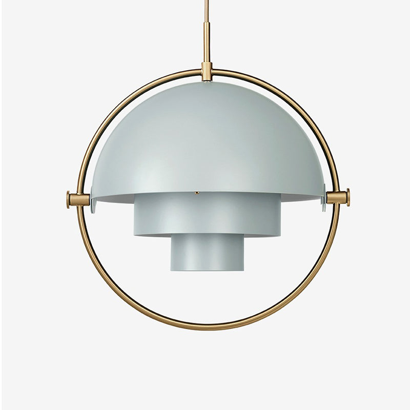 Nordic bedroom bedside creative metal single-head chandelier