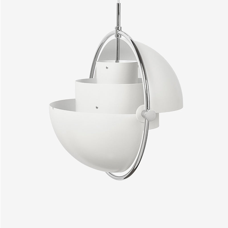 Nordic bedroom bedside creative metal single-head chandelier