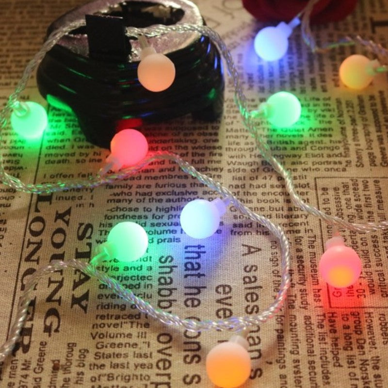 Globe String Lights 80 Led Indoor & Outdoor 8 Modes Fairy Lights Plug in