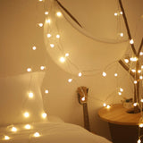 Load image into Gallery viewer, Globe String Lights 80 Led Indoor & Outdoor 8 Modes Fairy Lights Plug in