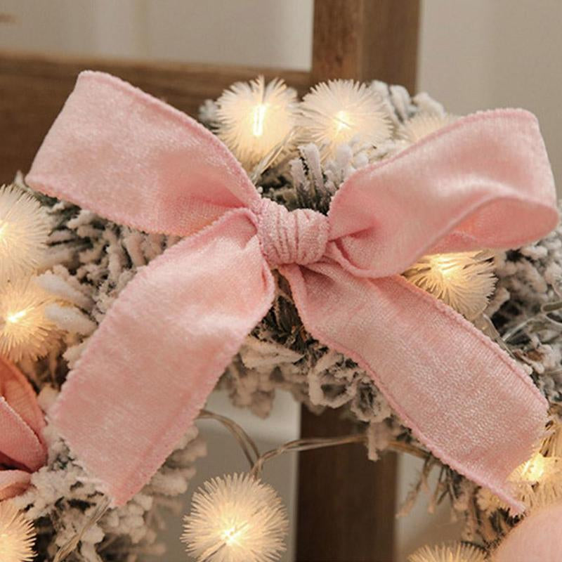 Best Christmas Wreath Hanging Home Decoration With Light