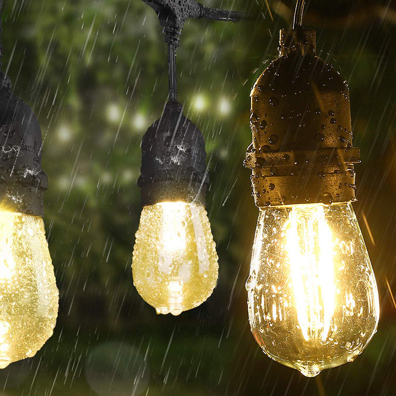 LED Outdoor String Lights for Holiday Decoration Garden Wedding Party Linkable