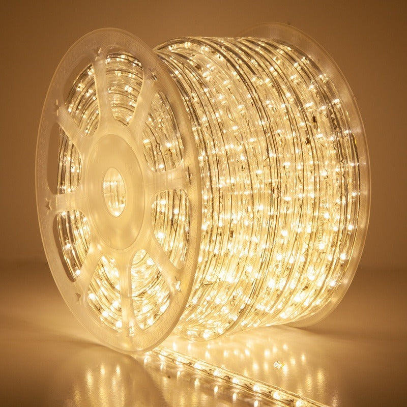 150' Cool White LED Rope Light  2-Wire 120 Volt