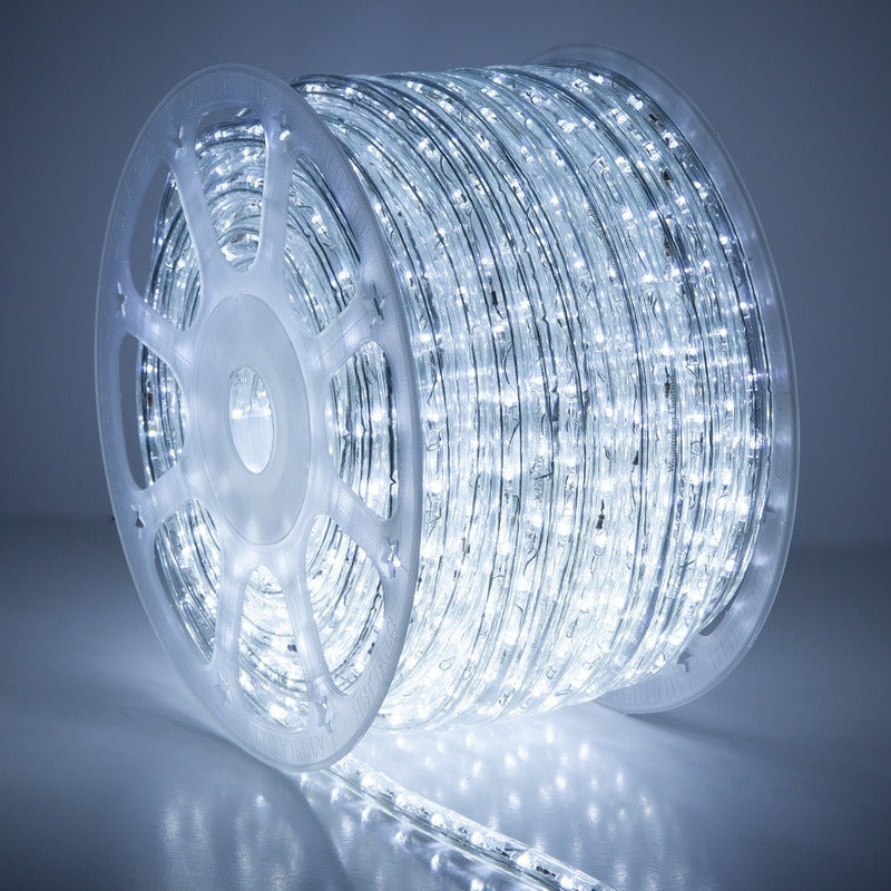 150' Cool White LED Rope Light  2-Wire 120 Volt