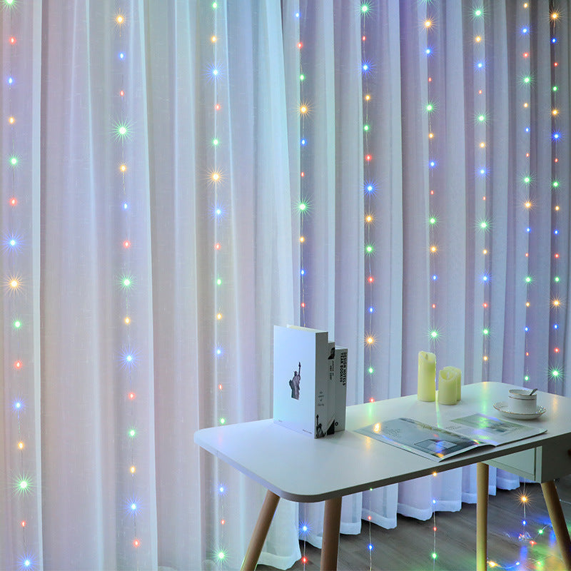 Curtain LED Light Neon USB 8-Mode Fairy Lamp with Remote Control