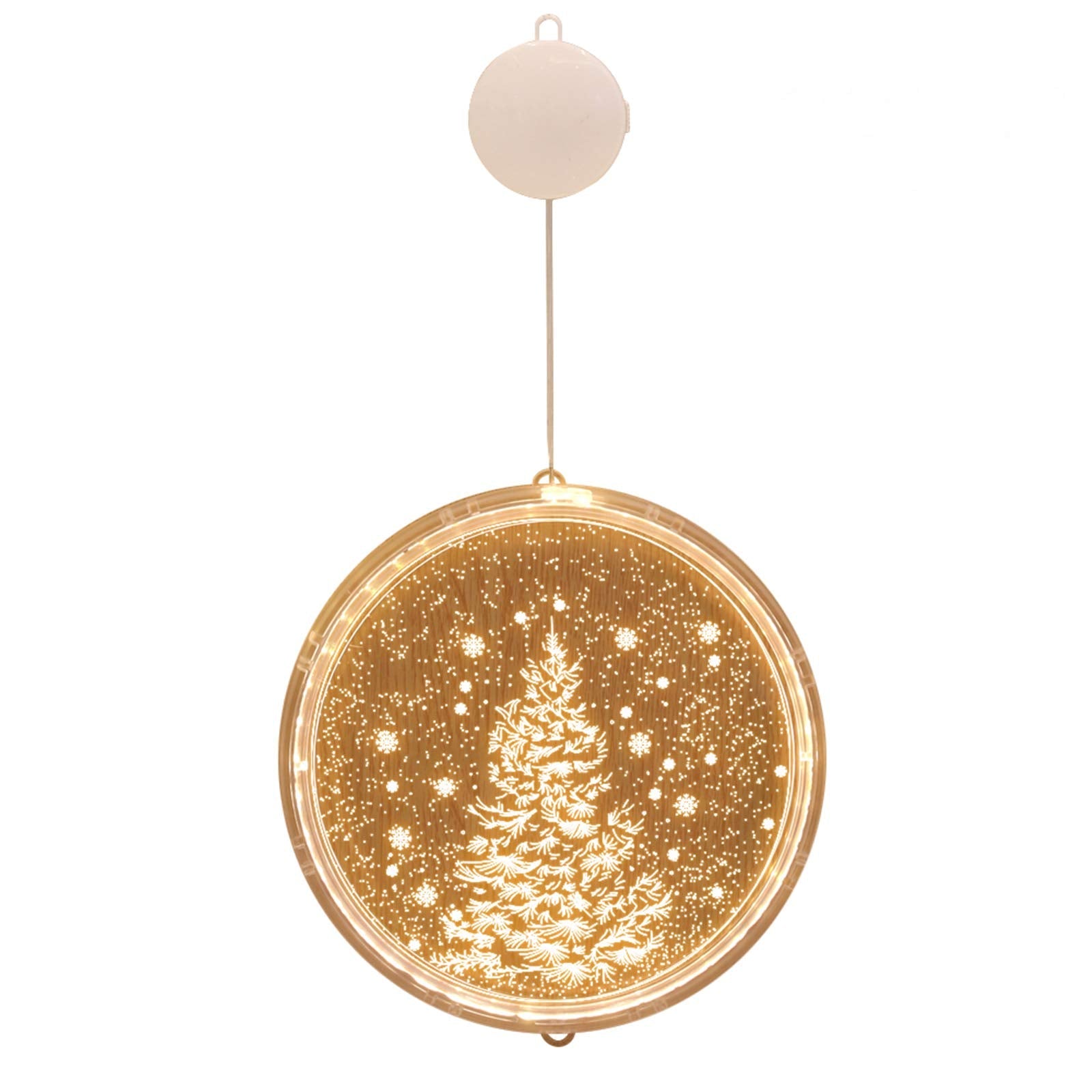 3D Christmas LED Hanging Lights Festive Lights and Star Lights
