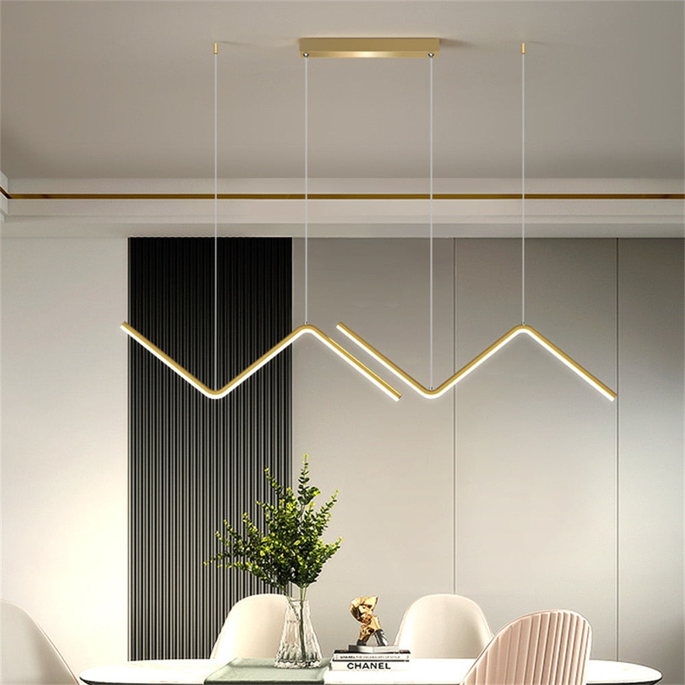 Modern Minimalist Living Room LED Strip Light