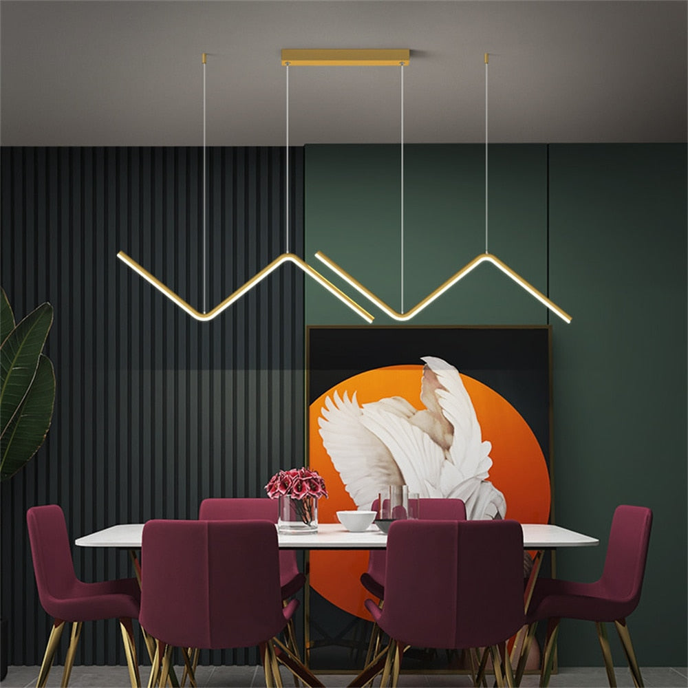 Modern Minimalist Living Room LED Strip Light