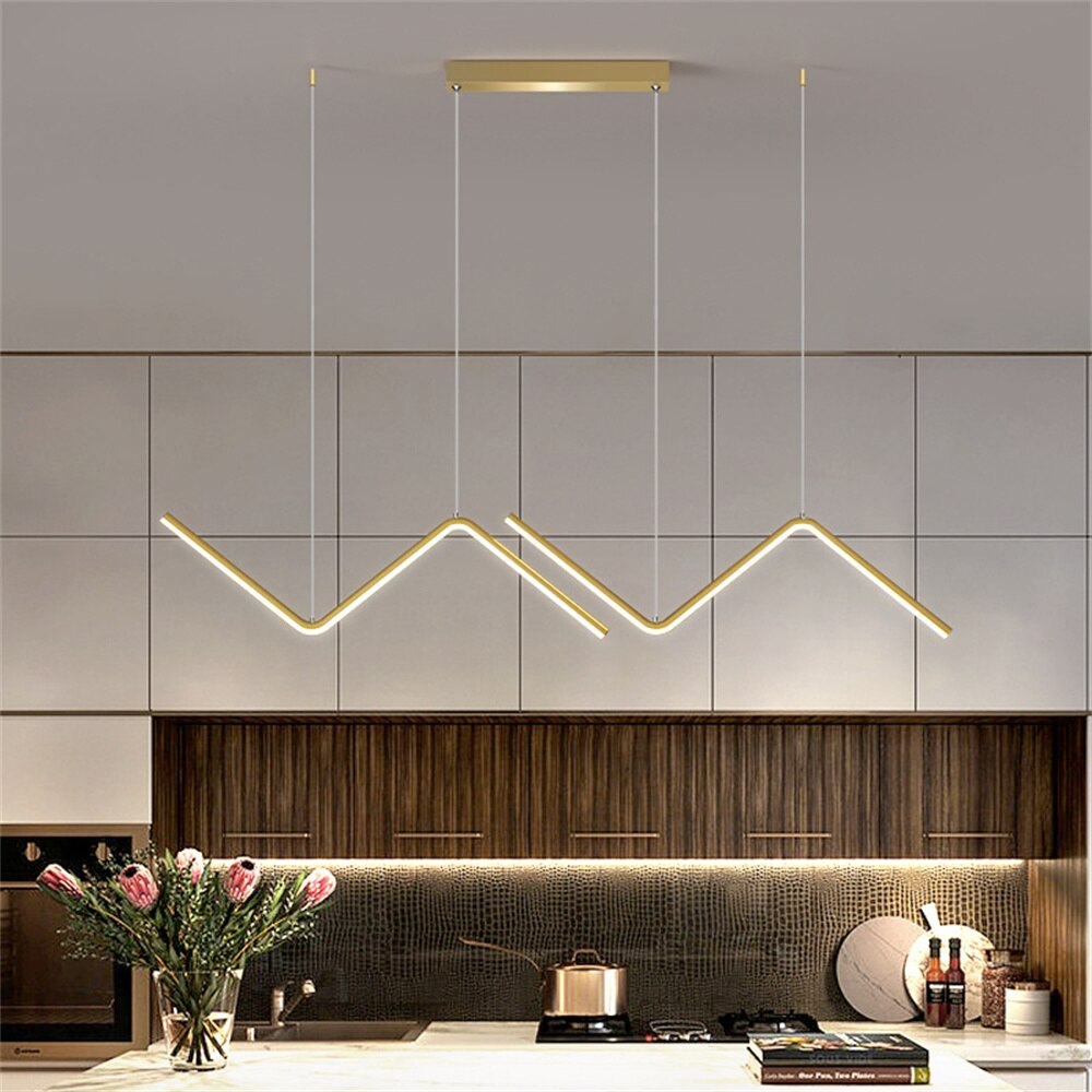 Modern Minimalist Living Room LED Strip Light