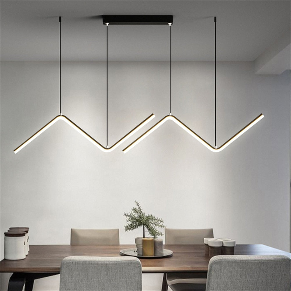 Modern Minimalist Living Room LED Strip Light