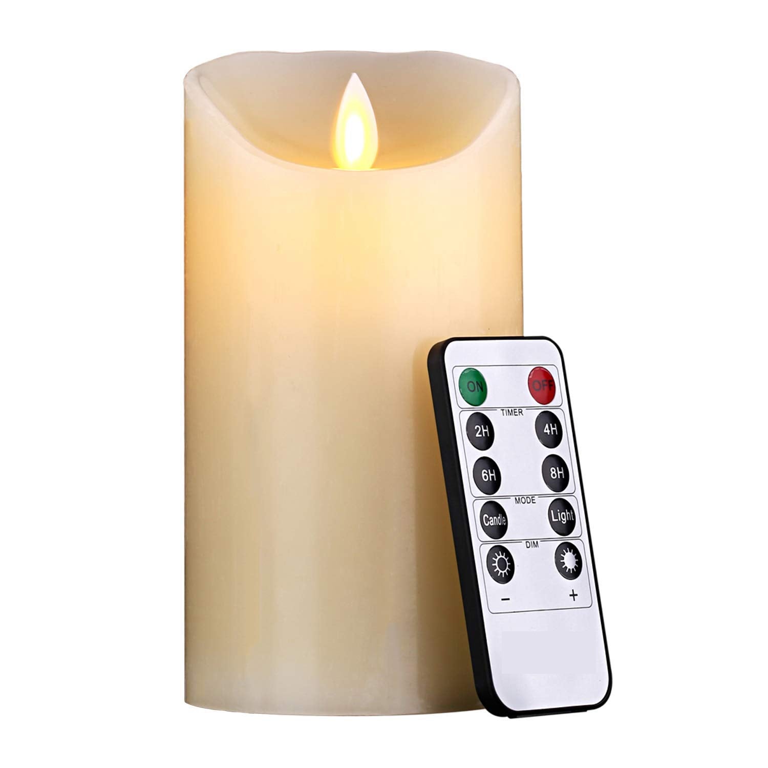 Flameless Flickering Electrical Paraffin Wax LED Candle