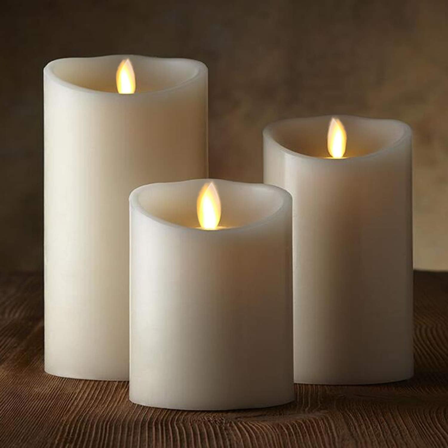 Flameless Flickering Electrical Paraffin Wax LED Candle