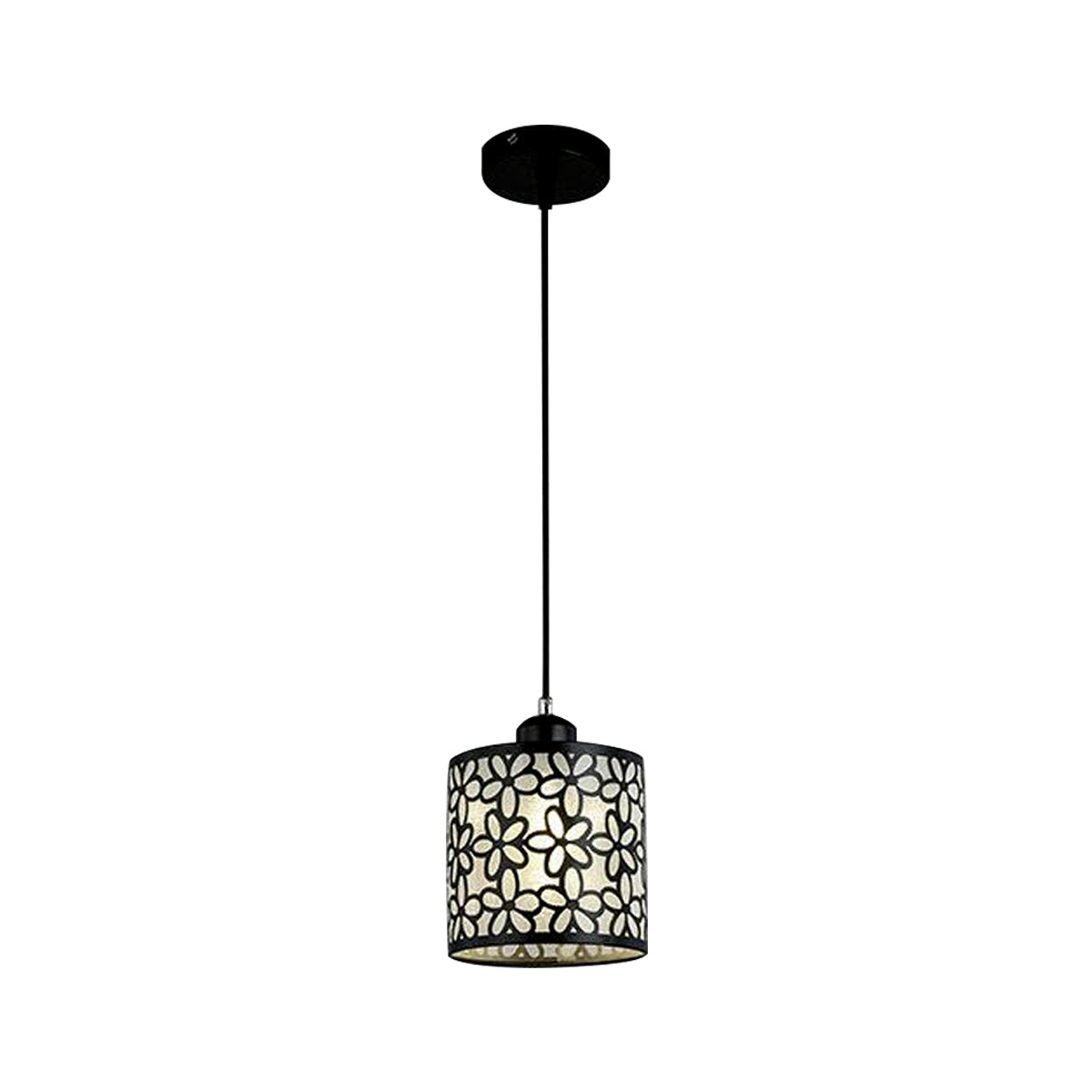 Modern Nordic Pendant Lights Fixtures Iron Hollow Out Chandelier