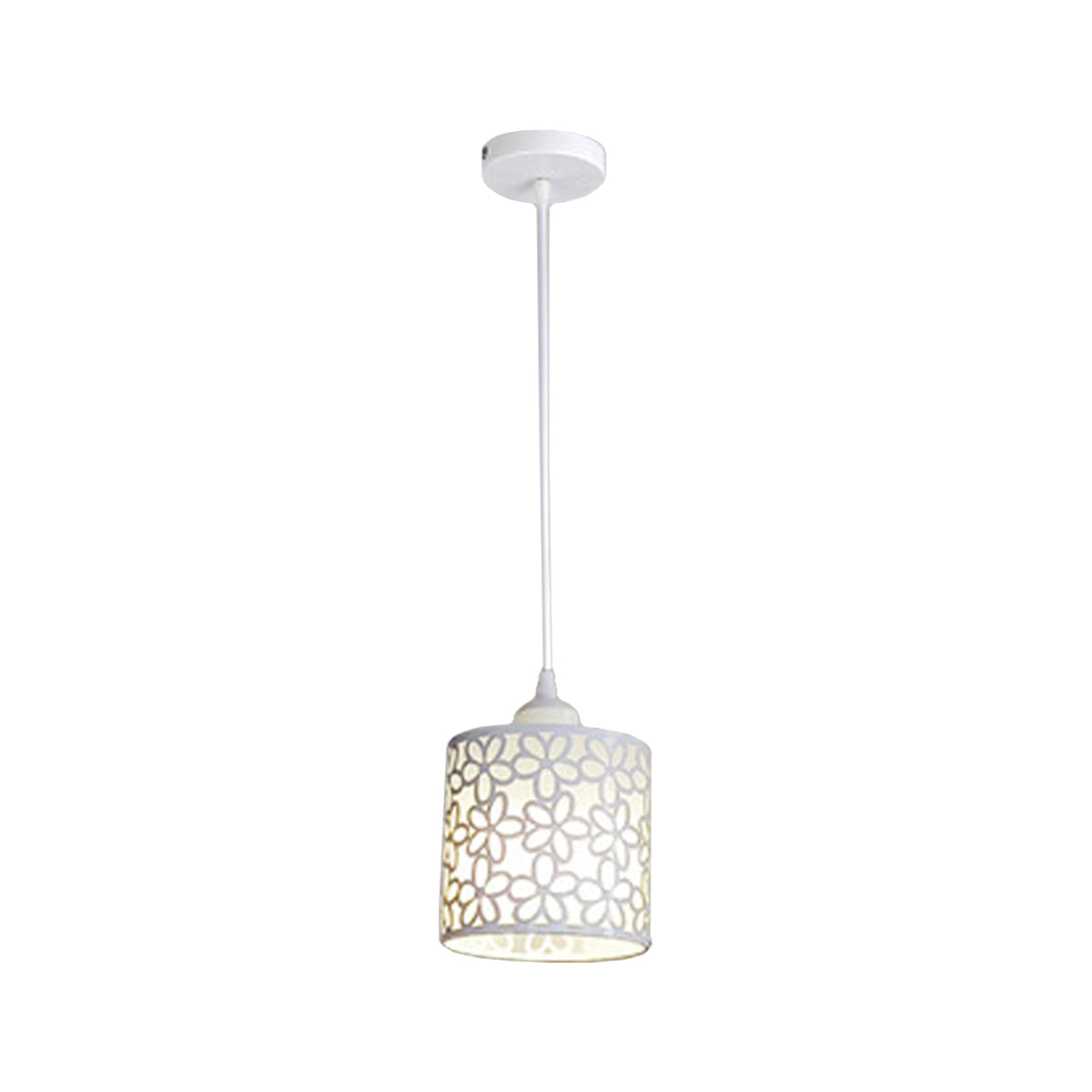 Modern Nordic Pendant Lights Fixtures Iron Hollow Out Chandelier