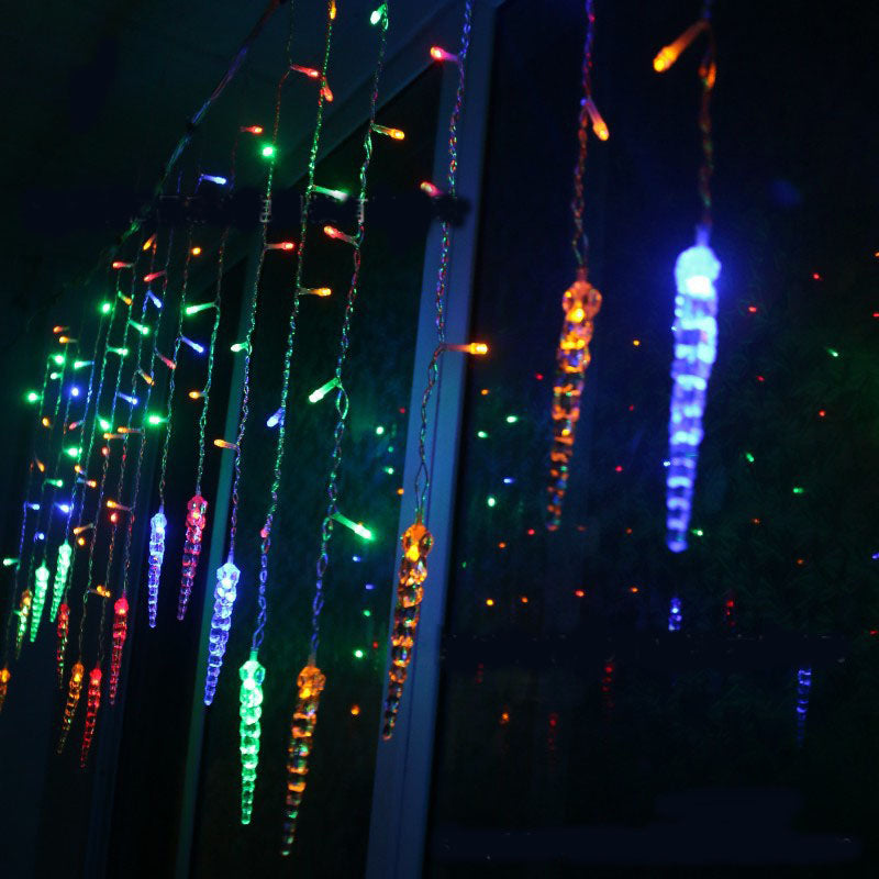 Fairy Curtain light Christmas Fairy Hanging Icicle Lamps