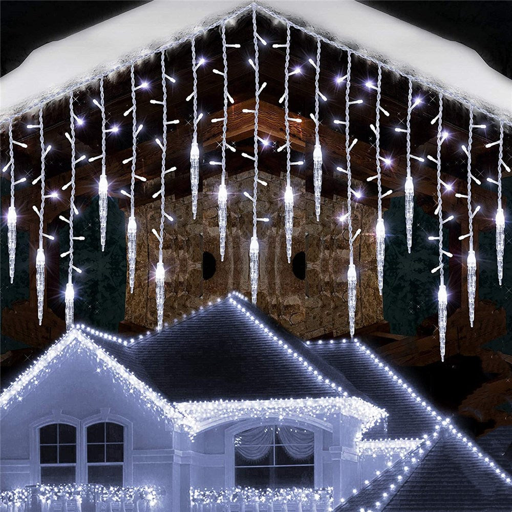 Fairy Curtain light Christmas Fairy Hanging Icicle Lamps