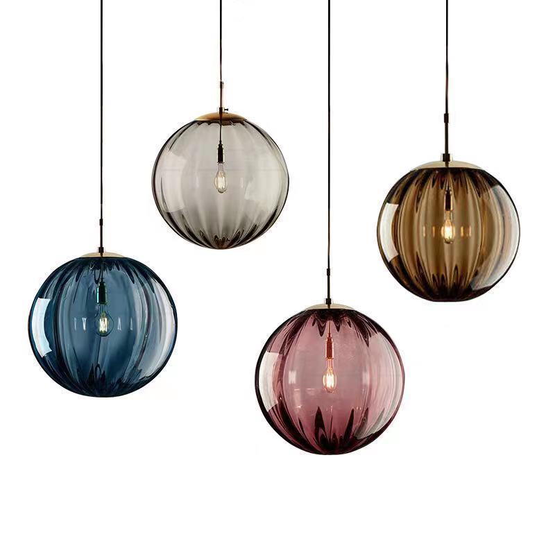 Clear Glass Ball Pendant Lamp Hanging Lamp