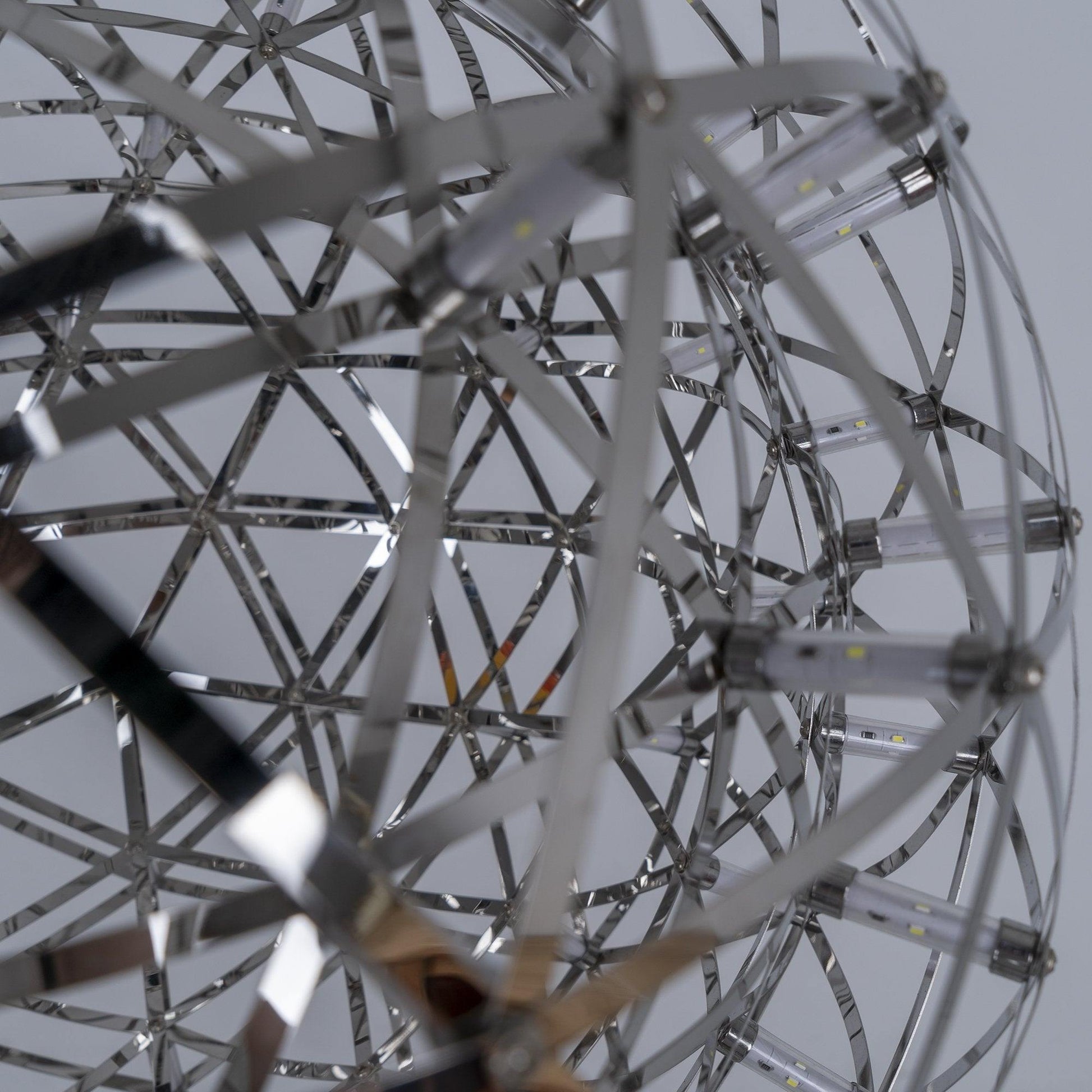 Stainless Steel LED Firework Raimond Pendant Light