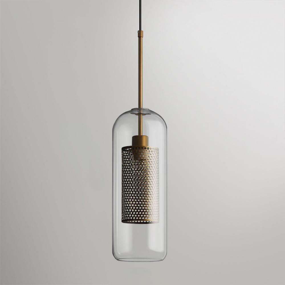 Modern Style 1 Light Globe Glass Pendant Light