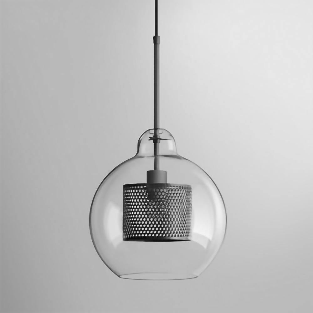 Modern Style 1 Light Globe Glass Pendant Light