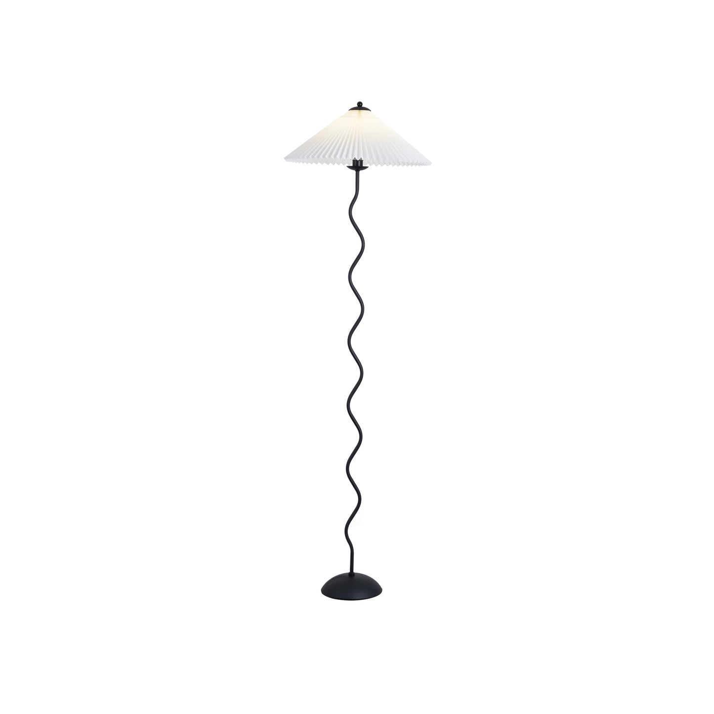 Nordic Pleated Umbrella Floor Lamp Led lights