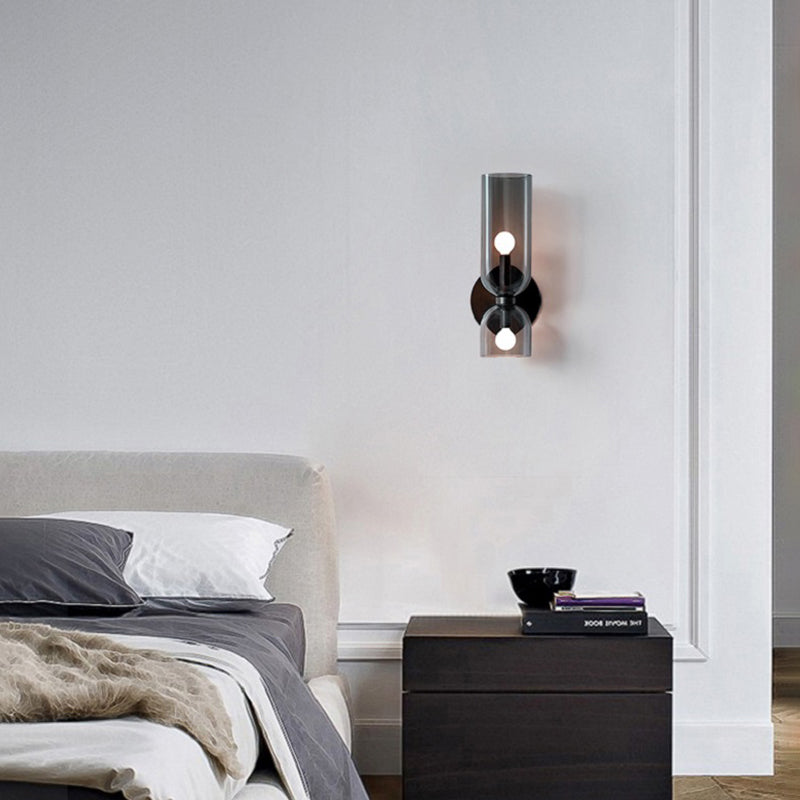 Modern Glass Aisle Wall Lamp For Living Room