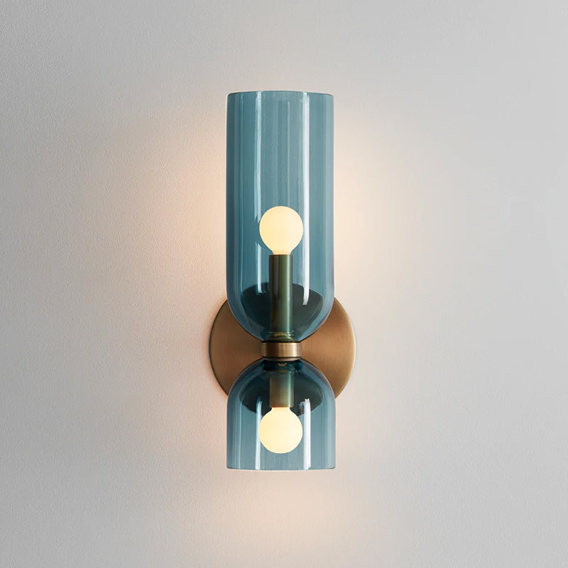 Modern Glass Aisle Wall Lamp For Living Room