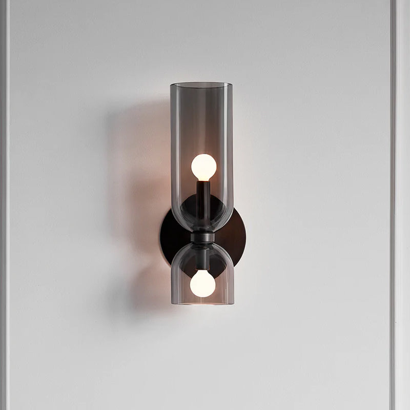 Modern Glass Aisle Wall Lamp For Living Room