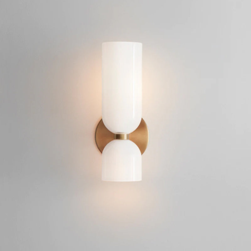 Modern Glass Aisle Wall Lamp For Living Room