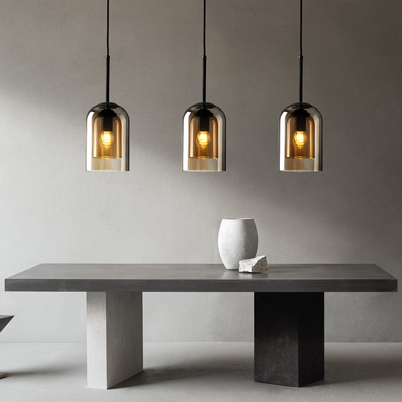 Nordic Glass Pendant Light Art Hanging Lamp