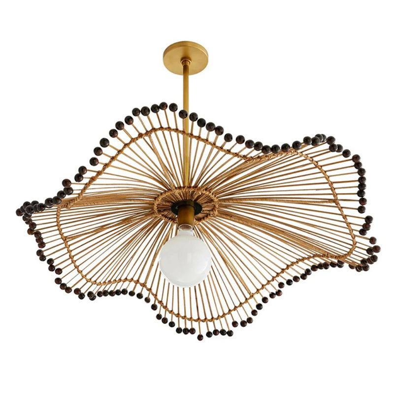 Handmade Rattan Pendant Light Art Chandeliers