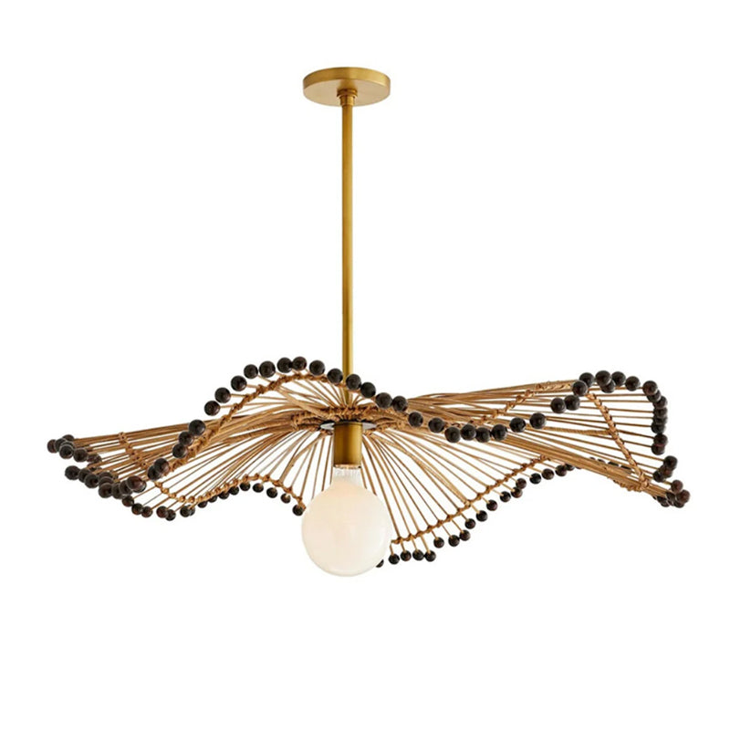 Handmade Rattan Pendant Light Art Chandeliers