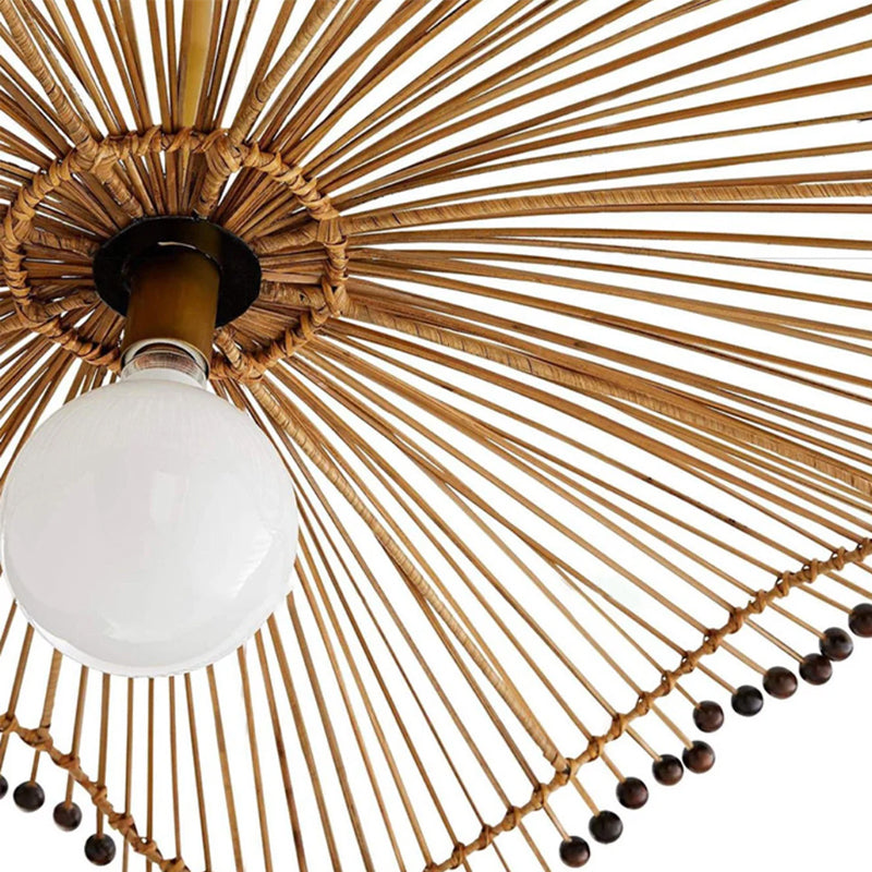 Handmade Rattan Pendant Light Art Chandeliers
