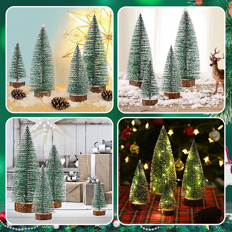 Small Artificial Tabletop Xmas Pine Tree Christmas Decorations