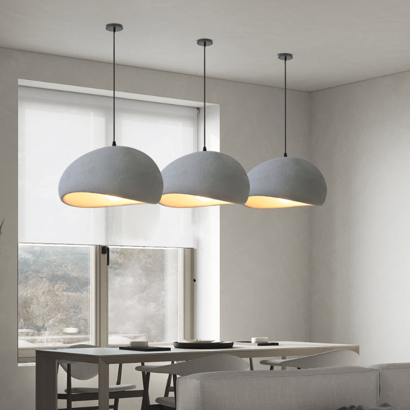 Nordic Style Resin Oval Pendant Lights