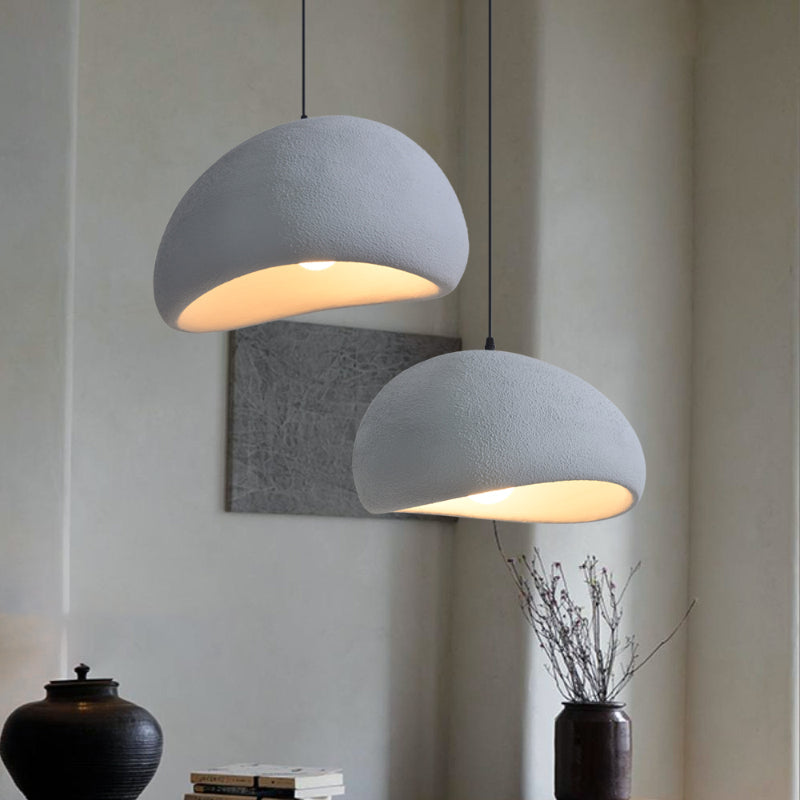 Nordic Style Resin Oval Pendant Lights