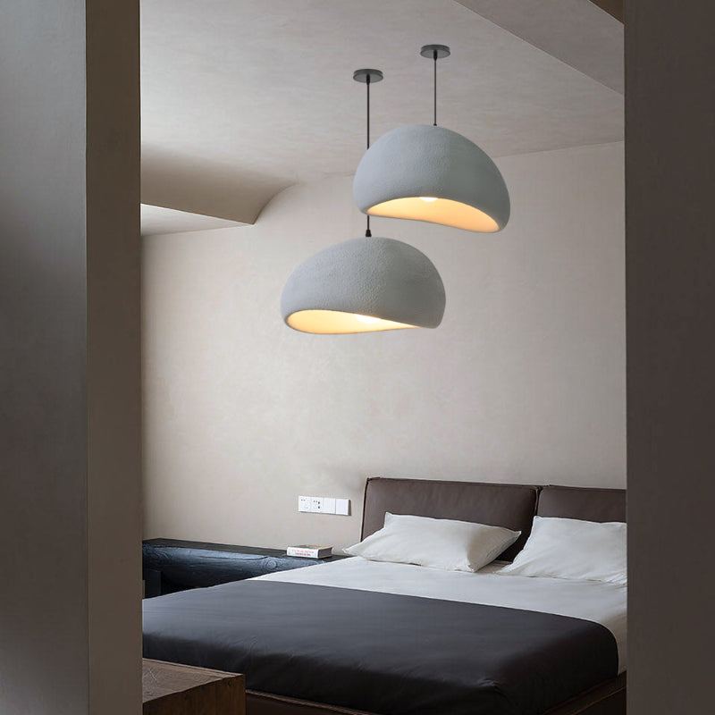 Nordic Style Resin Oval Pendant Lights