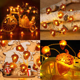 Load image into Gallery viewer, 3D Acorn Harvest String Lights