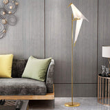 Load image into Gallery viewer, Golden Bird Metal Home Decor Floor Lamp