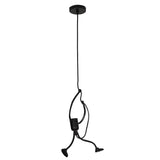 Load image into Gallery viewer, Modern Creative Iron People Lamp Adjustable Height Iron Chandelier