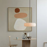 Load image into Gallery viewer, Modern White Hanging Lamp Art Deco Light