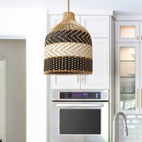 Load image into Gallery viewer, Rattan Pendant Light Woven Light Fixture