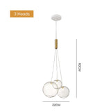 Load image into Gallery viewer, Nordic Glass Lamp Design Bubble Chandelier