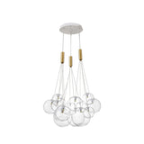 Load image into Gallery viewer, Nordic Glass Lamp Design Bubble Chandelier