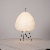 Load image into Gallery viewer, Japanese Style Tripod Rice Paper Table Lamps for Bedroom