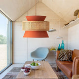 Load image into Gallery viewer, Vintage Creative LED Pendant Light Hand-Woven Chandelier